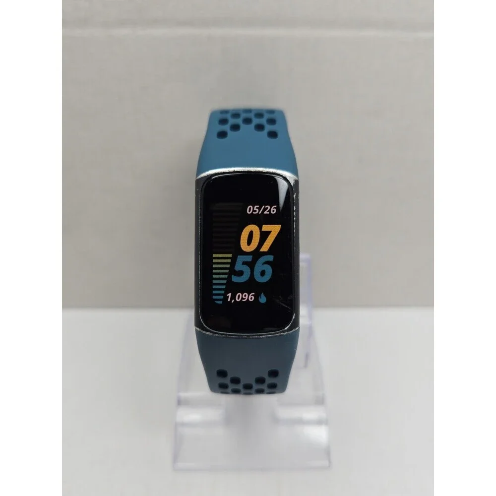 Fitbit Charge 5 Fitness Tracker GPS SpO2 Sleep Monitor Activity Watch No Charger